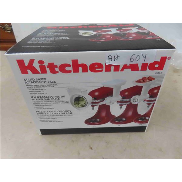 New Kitchen Aid Stand Mixer Attachment Pack 