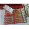 Image 2 : Metal Toolbox with Odds Tools: Wrenches, Screwdrivers, Saw