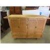 Image 1 : Rolling Wine Rack / Bar 41'' x 50'' x 15'' 