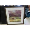 Image 3 : 4 Framed Horse Pictures Largest 20x18