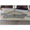Image 8 : 2 Mastercraft Poly Tool Boxes with Sand Paper, Fasteners, 5 Ft Chain