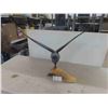 Image 2 : Wood Carved Canada Goose in Flight 23'' H x 22'' Long x 28'' Wing Span 