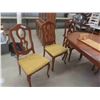 Image 2 : Dining Room Table 30'' x 38'' x 48'' with 2 Leaves (Each 10'') & 6 Chairs 