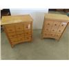 Image 1 : 2 Night Stands with 3 Drawers 28'' x 23'' x 21'' 