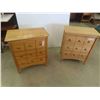 Image 2 : 2 Night Stands with 3 Drawers 28'' x 23'' x 21'' 