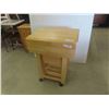 Image 1 : 4 Folding TV Stands with Rolling Rack 