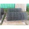 Image 2 : 4 Rolls of Antique 42'' H Yard Wire Fencing 