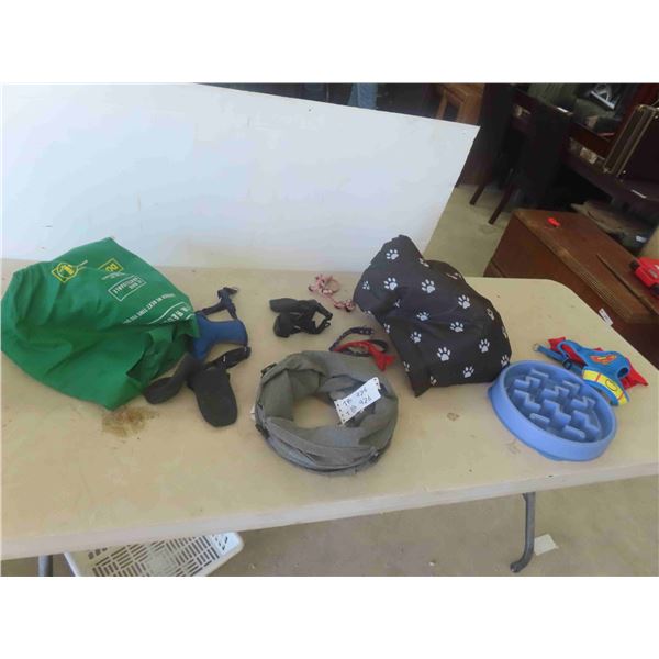 Dog Dish, Collar, Super Dog Harness & More 