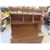 Image 2 : 2pce Step Back Cabinet Rock Maple Wood by Kilgour USA 60'' x 42'' x 17'' 