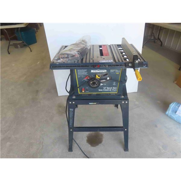 Mastercraft 10'' Table Saw on Stand