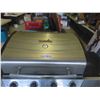 Image 2 : Charbroil Propane Stainless BBQ with Side Burner & Cover 
