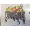 Image 2 : Folding Wagon, Collapsible Wagon Garden Cart Heavy Duty with All-Terrain