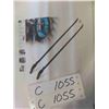 Image 1 : 2pcs Tire Mount and Demount Iron, 41 Inch Tire Iron Mounting Bars,