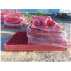 Image 2 : (10) 4ft x 7ft Grid with 7 Shelves Each. 50 in Total
