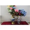 Image 2 : 6 Different Decorative Vases with Artifcial Flower