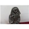 Image 8 : Wolf Original Soapstone Eskimo on Sled, Large 