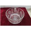 Image 2 : Pinwheel Crystal Bowl 7" Diameter New in Box 