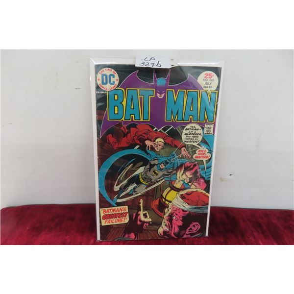 D.C. Batman Volume 36 # 265,1975 Board and Bag .25cents 
