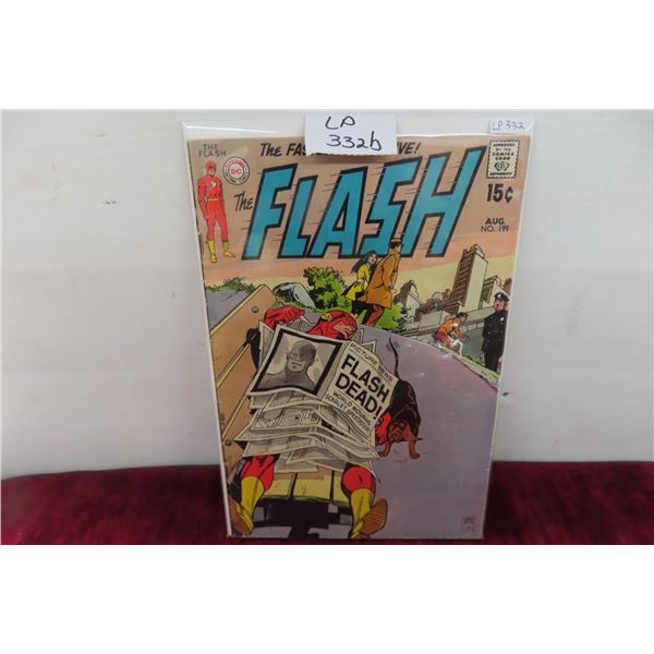 D.C. Flash #199 1970 Year, 15cent Board and Bag 