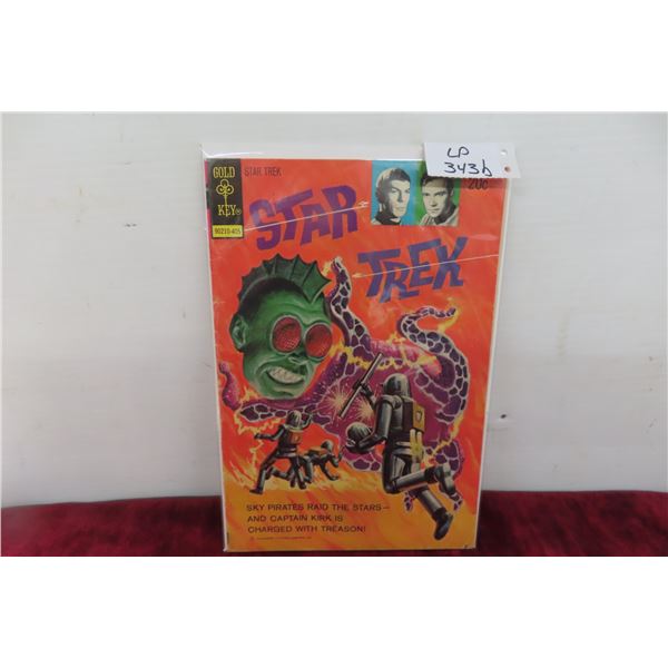Gold Key Star Trek #24 1974 Year .20cent Board and Bag