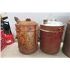 Image 2 : Large Dairy Can, Veedol Oil Cans x3 