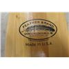 Image 2 : Vintage Made in USA Feather Brand Boat Paddle  Calhoun City Misissippi