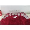 Image 1 : Assortment Crystal Whiskey Glasses + Souvenir Baileys, Ballintive, Canada Club, London Dry Gin