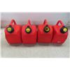 Image 2 : 4 Plastic 5 Litre Gasoline Containers 