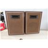 Image 2 : 2 Speakers  16" X11" , Bogen Mixer Pre-Amp & LabTech Subwoofer with Cords 