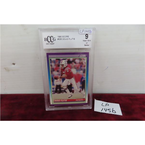 1990 Score Doug Flutie New England Patirots  Beckett Grade 9 Pristine