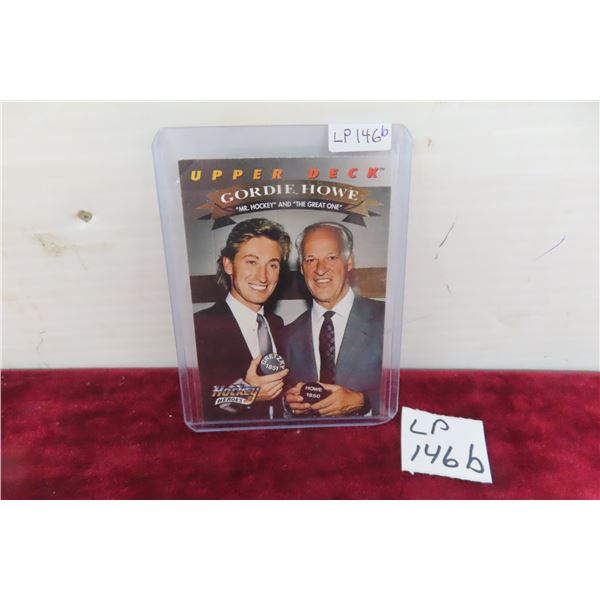 1992 U Deck Hockey Heros Gretzky & Howe Pristine
