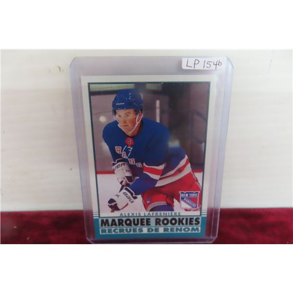 2021 OPC Alex Lafrenier New York Rangers " Rookies" Pristine
