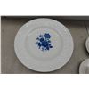 Image 2 : Blue Rose Wedgewood Ironstone 28 Piece Dish Set 
