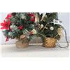 Image 2 : 2 Table Top Xmas Trees 24" Tall 