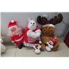 Image 2 : Assorted Stuffed Animals & Santa 