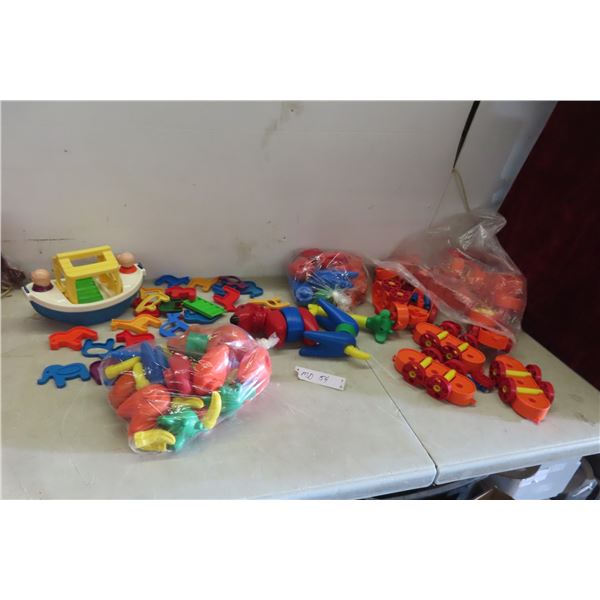 Vintage Tupperware Toys, Zoo It Yourself 