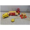 Image 9 : Fisher Price: Farm, Grain Bins, School Desk with Letters + 