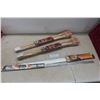 Image 1 : New 2 x 2 Pack 30" Bamboo Glass Candle Torch, New Threshold Trim + Equilizer Trim