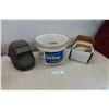 Image 1 : Welding Mask, Bucket Shingle Nails 3 1/4" Ship Nails 
