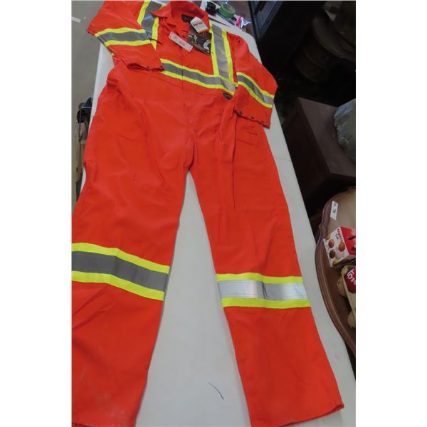 New Pioneer Safety Coveralls Size 48