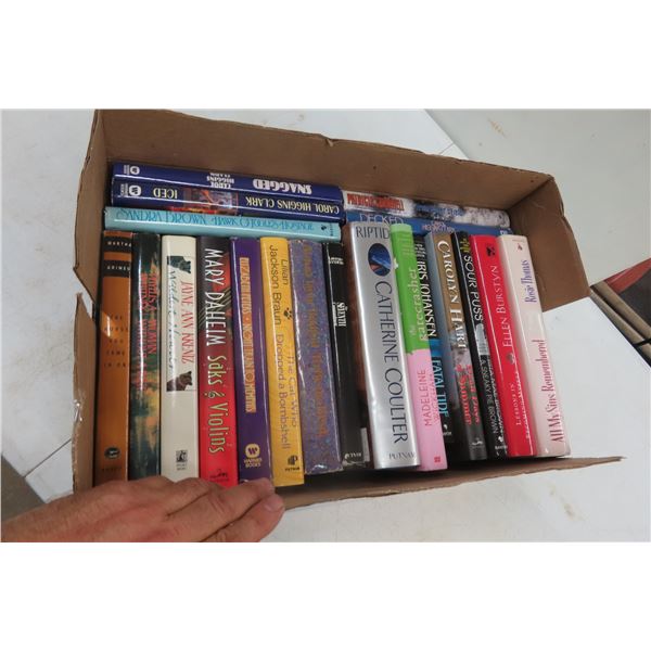 20 Hard Cover Books by Various Authors Mint Condition