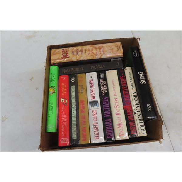 12 Hard Cover Books By Various Authors Mint Condition