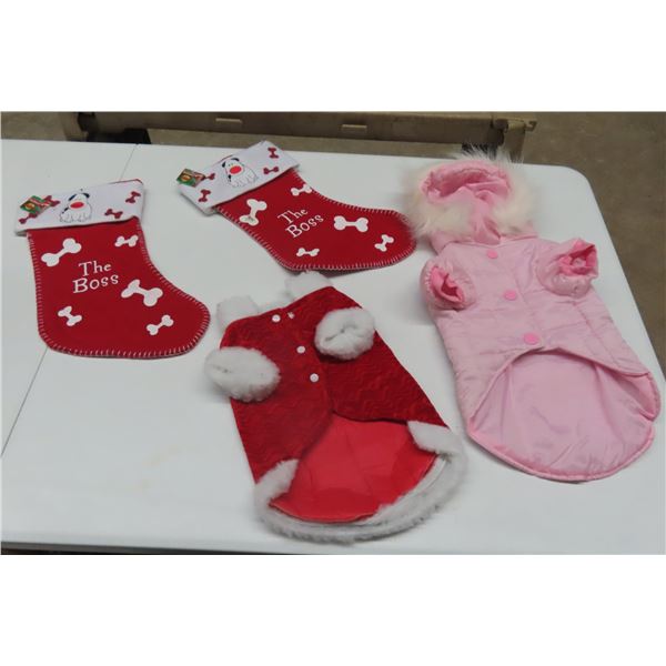 2 Small Dog Outfits & 2 Small