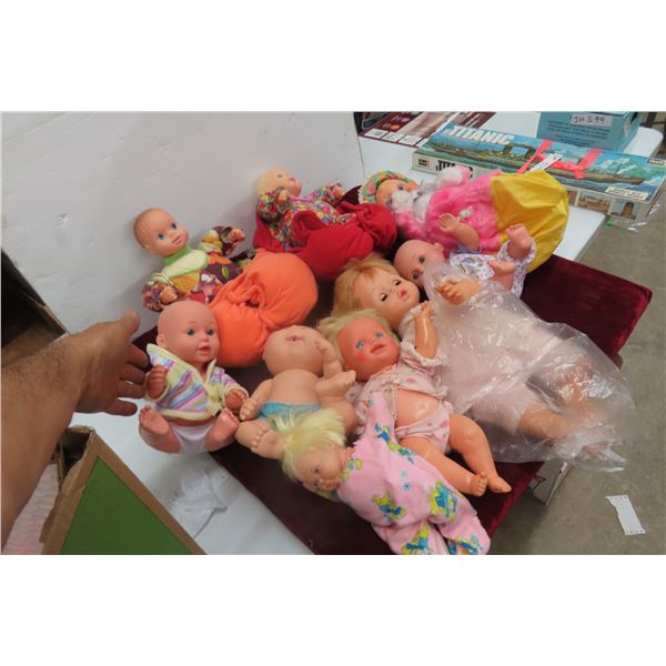 Vintage 1950s Pajama Bag Doll & 