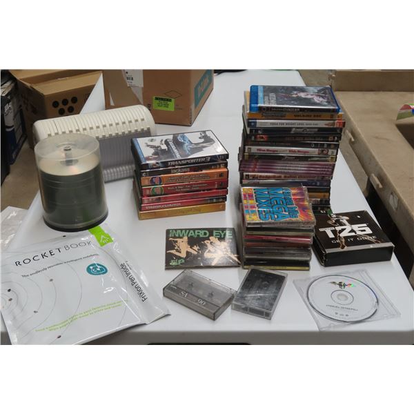 Assorted DVDs, Blue Rays, 35 & Panda