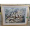 Image 1 : 2 Large Pictures Framed 