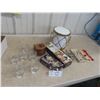 Image 1 : Bar Lot Ice Bucket, Shot Glasses,