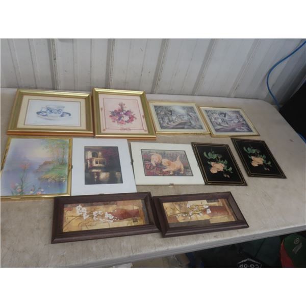 12 Assorted Smaller Pictures 