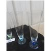 Image 3 : 6 Coloured Drink Glasses 9" Tall 