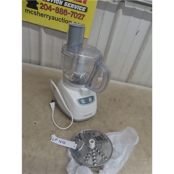 Black and Decker Food Processor New 